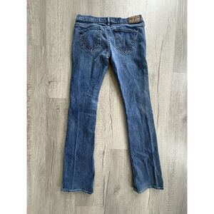 Vintage Hollister 1R stretch flare low rise jeans